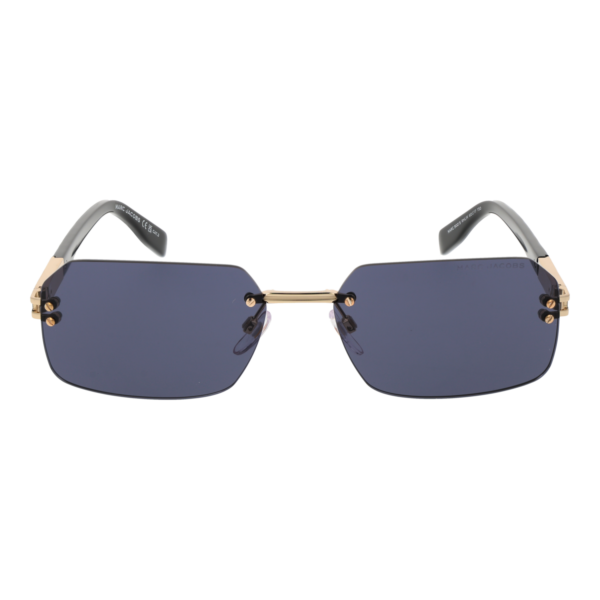Marc Jacobs Sonnenbrille MARC 902/S 60RHLIR – Frontansicht mit Metall Rahmen und Grau Gläsern