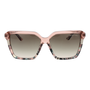 Marciano by Guess Sonnenbrille GM00009 5853P – Frontansicht mit Azetat Rahmen und Oliv Gläsern