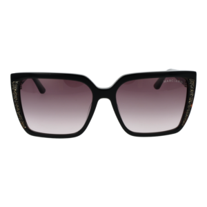 Marciano by Guess Sonnenbrille GM00012 5805B – Frontansicht mit Azetat Rahmen und Grau Gläsern