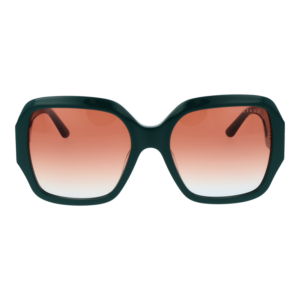 Marciano by Guess Sonnenbrille GM00014 5698F – Frontansicht mit Azetat Rahmen und Braun Gläsern