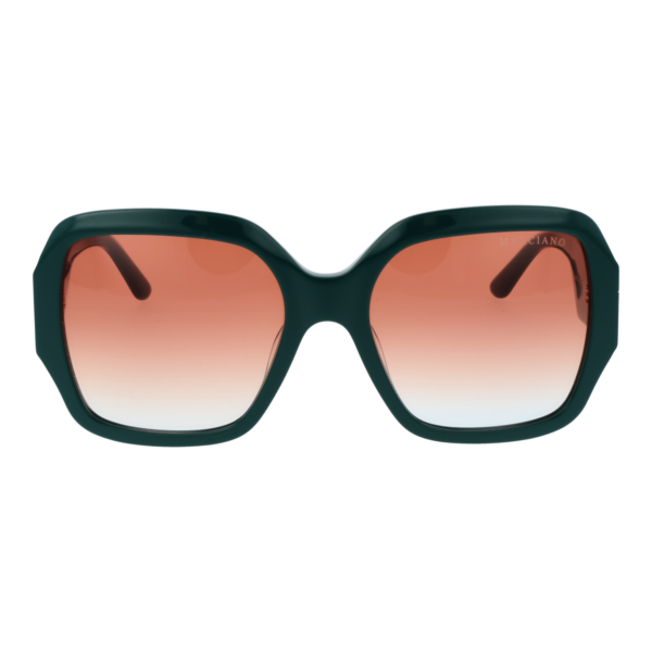 Marciano by Guess Sonnenbrille GM00014 5698F – Frontansicht mit Azetat Rahmen und Braun Gläsern
