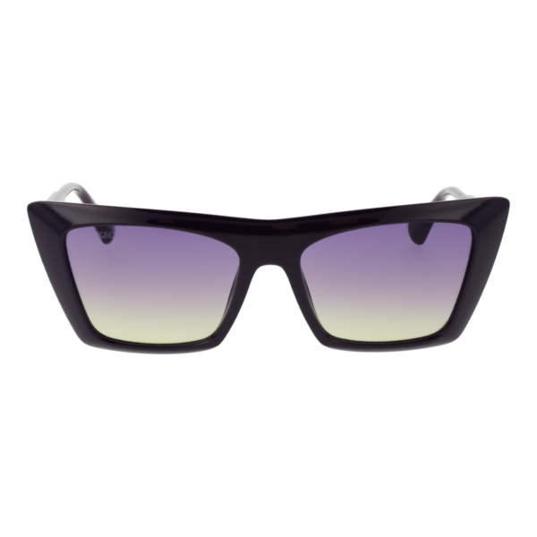 Max & Co Sonnenbrille MO0122 5481Z – Frontansicht mit Kunststoff Rahmen und Lila Gläsern