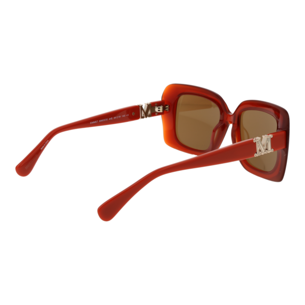 Rückansicht der Max Mara Sonnenbrille MM0030 5444E – Azetat Rahmen