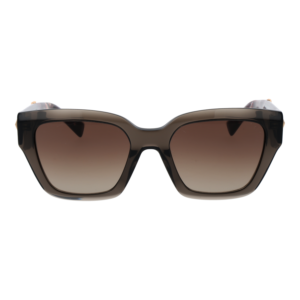 Missoni Sonnenbrille MIS 0267/S 53KB7HA – Frontansicht mit Azetat Rahmen und Braun Gläsern