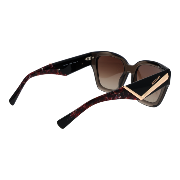 Rückansicht der Missoni Sonnenbrille MIS 0267/S 53KB7HA – Azetat Rahmen