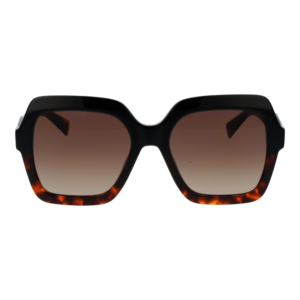 Missoni Sonnenbrille MIS 0273/S 54WR7HA – Frontansicht mit Azetat Rahmen und Braun Gläsern