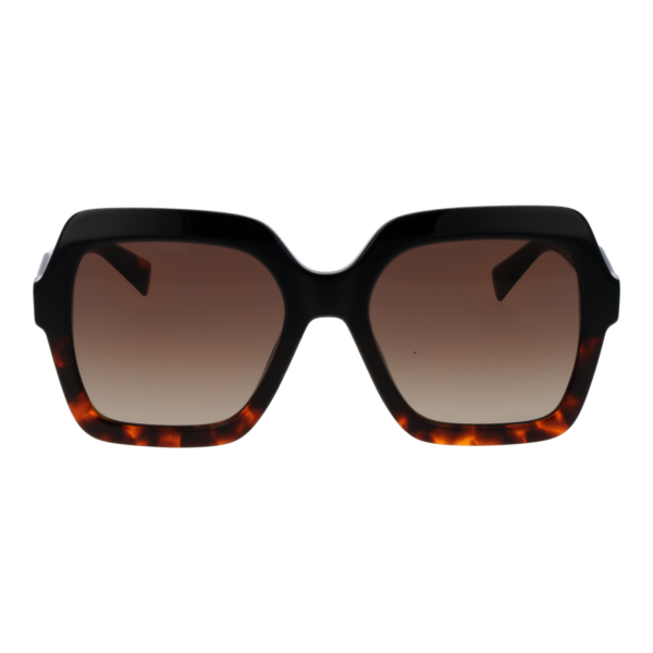 Missoni Sonnenbrille MIS 0273/S 54WR7HA – Frontansicht mit Azetat Rahmen und Braun Gläsern
