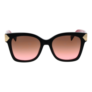 Missoni Sonnenbrille MIS 0284/S 52QFUM2 – Frontansicht mit Azetat Rahmen und Pink Gläsern