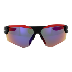 Nike Sonnenbrille B6919X 71012 – Frontansicht mit Kunststoff Rahmen und Lila Gläsern