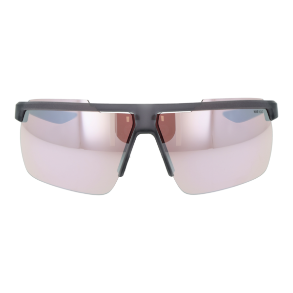 Nike Sonnenbrille CT8234 75080 – Frontansicht mit Kunststoff Rahmen und Silber Gläsern