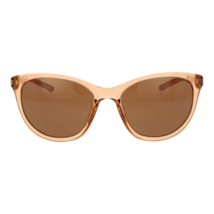 Nike Sonnenbrille DJ0800 55296 – Frontansicht mit Kunststoff Rahmen und Braun Gläsern