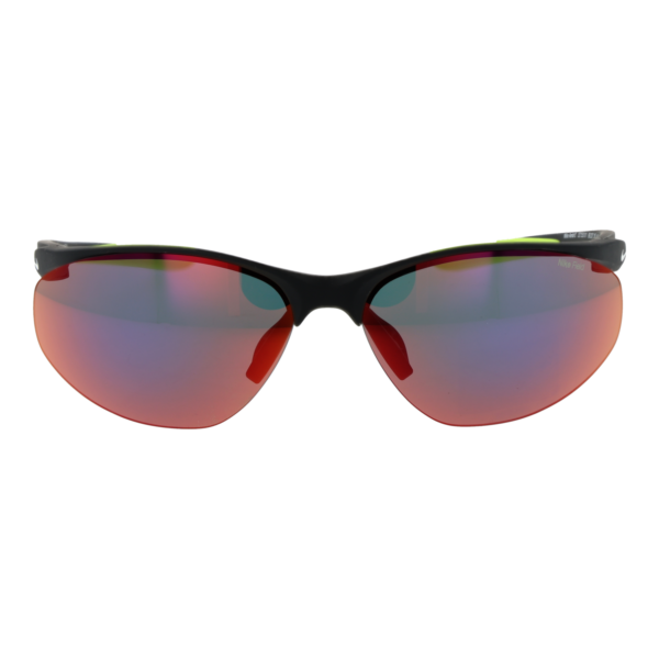 Nike Sonnenbrille DJ2028 69011 – Frontansicht mit Kunststoff Rahmen und Lila Gläsern