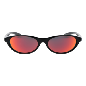 Nike Sonnenbrille DV2162 57010 – Frontansicht mit Kunststoff Rahmen und Rot Gläsern