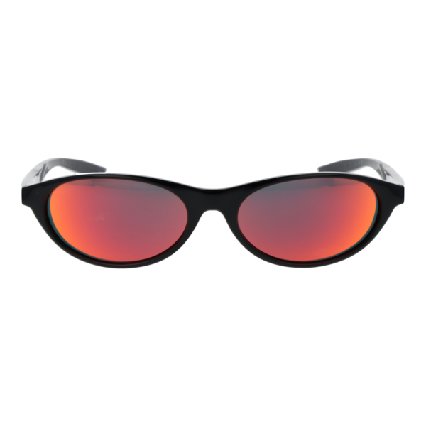 Nike Sonnenbrille DV2162 57010 – Frontansicht mit Kunststoff Rahmen und Rot Gläsern