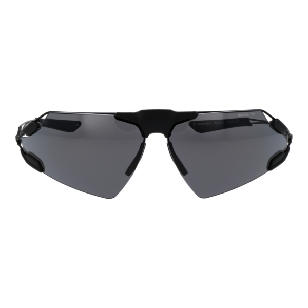 Nike Sonnenbrille DV2163 76010 – Frontansicht mit Titan Rahmen und Grau Gläsern