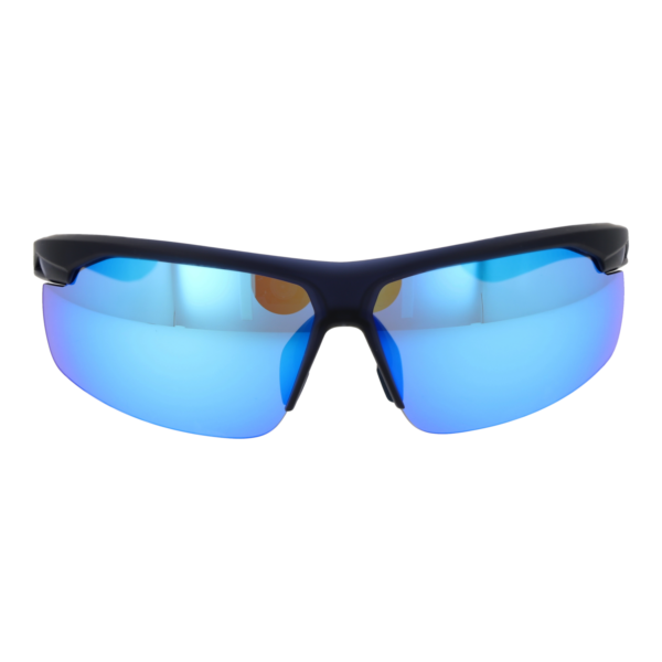 Nike Sonnenbrille DZ7352 75451 – Frontansicht mit Kunststoff Rahmen und Blau Gläsern