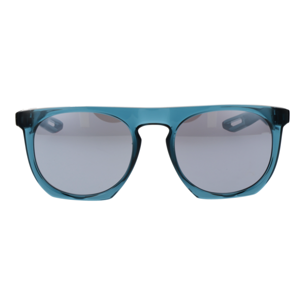 Nike Sonnenbrille EV0834 52494 – Frontansicht mit Kunststoff Rahmen und Silber Gläsern