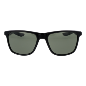 Nike Sonnenbrille EV1062 57011 – Frontansicht mit Kunststoff Rahmen und Grün Gläsern