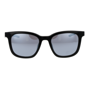 Nike Sonnenbrille FB9733 52010 – Frontansicht mit Kunststoff Rahmen und Silber Gläsern