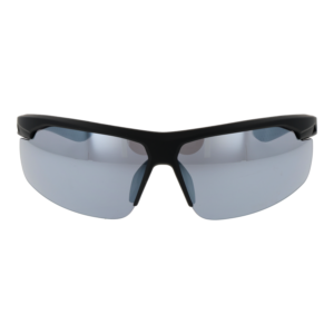 Nike Sonnenbrille FB9733 75010 – Frontansicht mit Kunststoff Rahmen und Silber Gläsern
