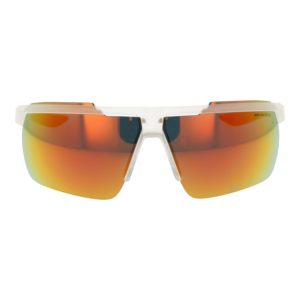 Nike Sonnenbrille FQ4619 75913 – Frontansicht mit Kunststoff Rahmen und Orange Gläsern