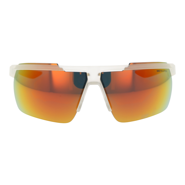 Nike Sonnenbrille FQ4619 75913 – Frontansicht mit Kunststoff Rahmen und Orange Gläsern