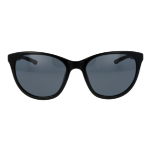 Nike Sonnenbrille FV2377 55010 – Frontansicht mit Kunststoff Rahmen und Grau Gläsern