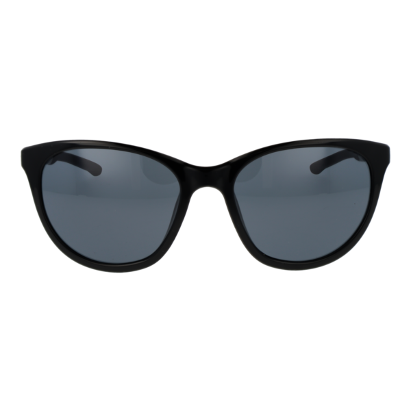 Nike Sonnenbrille FV2377 55010 – Frontansicht mit Kunststoff Rahmen und Grau Gläsern