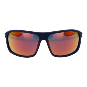 Nike Sonnenbrille Nike IB3286X 63492 – Frontansicht mit Kunststoff Rahmen und Orange Gläsern