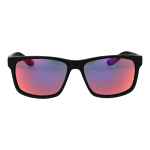 Nike Sonnenbrille V24006 59016 – Frontansicht mit Kunststoff Rahmen und Lila Gläsern