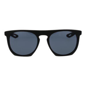 Nike Sonnenbrille V24030 52010 – Frontansicht mit Kunststoff Rahmen und Grau Gläsern