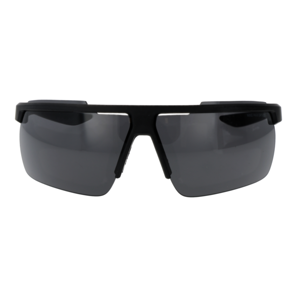 Nike Sonnenbrille W5865X 75010 – Frontansicht mit Kunststoff Rahmen und Grau Gläsern