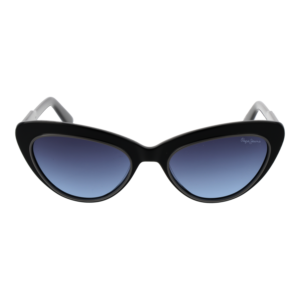 Pepe Jeans Sonnenbrille PJ7428 55185 – Frontansicht mit Azetat Rahmen und Blau Gläsern