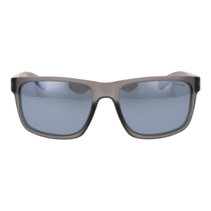 Polaroid Sonnenbrille PLD 2157/S 57RIWEX – Frontansicht mit Polycarbonat Rahmen und Grau Gläsern