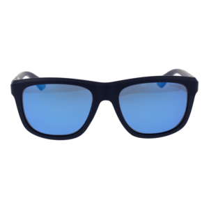 Polaroid Sonnenbrille PLD 2163/S 54FLL5X – Frontansicht mit Polycarbonat Rahmen und Grau Gläsern
