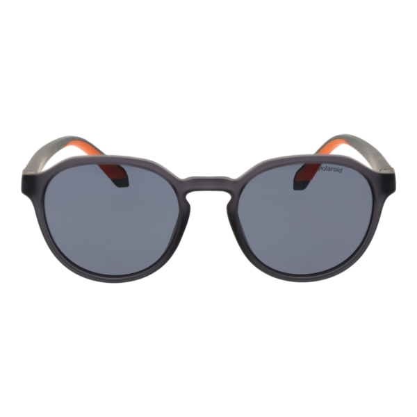 Polaroid Sonnenbrille PLD 2170/S/X 522M8M9 – Frontansicht mit Polycarbonat Rahmen und Grau Gläsern