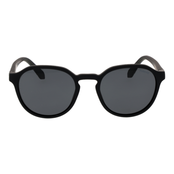 Polaroid Sonnenbrille PLD 2170/S/X 52SMGM9 – Frontansicht mit Polycarbonat Rahmen und Grau Gläsern
