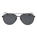 Polaroid Sonnenbrille PLD 4142/G/S/X 60807M9 – Frontansicht mit Metall Rahmen und Grau Gläsern