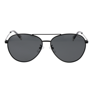 Polaroid Sonnenbrille PLD 4142/G/S/X 60807M9 – Frontansicht mit Metall Rahmen und Grau Gläsern