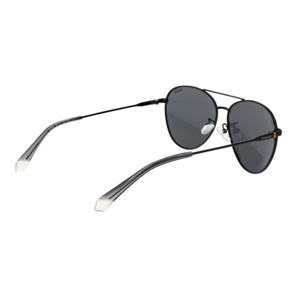 Rückansicht der Polaroid Sonnenbrille PLD 4142/G/S/X 60807M9 – Metall Rahmen