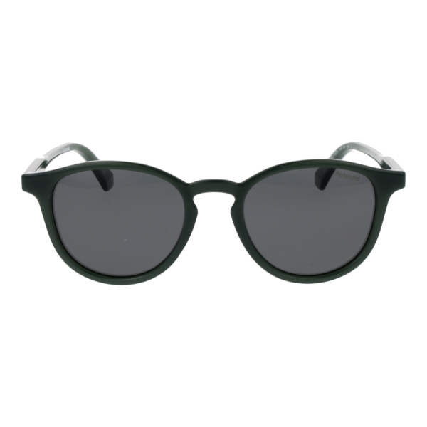 Polaroid Sonnenbrille PLD 4191/S 514C3M9 – Frontansicht mit Azetat Rahmen und Grau Gläsern