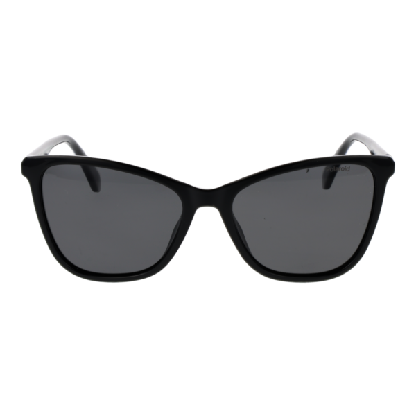 Polaroid Sonnenbrille PLD 4194/S 55807M9 – Frontansicht mit Polycarbonat Rahmen und Grau Gläsern