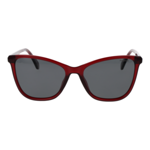 Polaroid Sonnenbrille PLD 4194/S 55C9AM9 – Frontansicht mit Polycarbonat Rahmen und Grau Gläsern