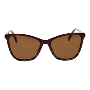 Polaroid Sonnenbrille PLD 4194/S 55YDCSP – Frontansicht mit Polycarbonat Rahmen und Brau Gläsern
