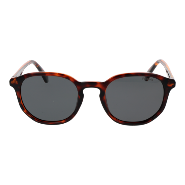 Polaroid Sonnenbrille PLD 4195/S 51086M9 – Frontansicht mit Polycarbonat Rahmen und Grau Gläsern