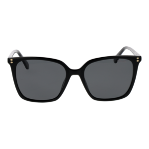 Polaroid Sonnenbrille PLD 4201/S/X 55807M9 – Frontansicht mit Azetat Rahmen und Grau Gläsern
