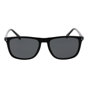 Polaroid Sonnenbrille PLD 4202/S/X 55807M9 – Frontansicht mit Azetat Rahmen und Grau Gläsern