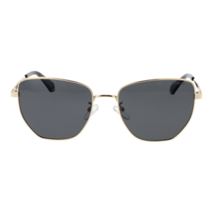 Polaroid Sonnenbrille PLD 4204/G/S/X 562F7M9 – Frontansicht mit Metall Rahmen und Grau Gläsern