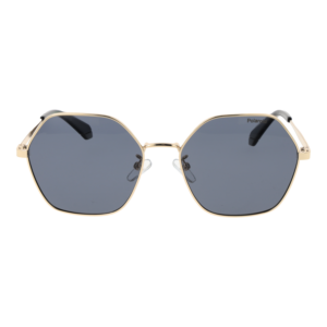 Polaroid Sonnenbrille PLD 4205/G/S/X 562F7M9 – Frontansicht mit Metall Rahmen und Grau Gläsern