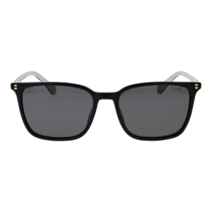 Polaroid Sonnenbrille PLD 4207/S/X 55807M9 – Frontansicht mit Polycarbonat Rahmen und Grau Gläsern